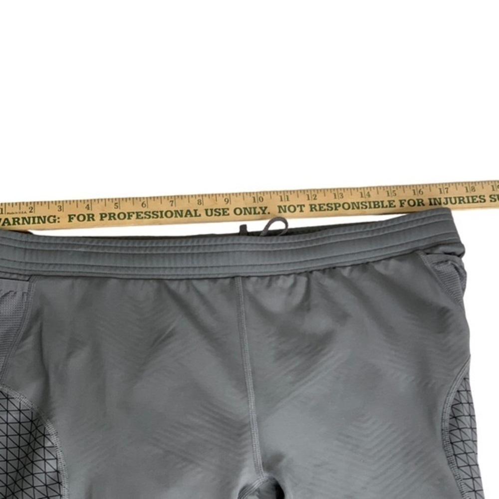 Under Armour Gray Patterned Compression Leggings … - image 7